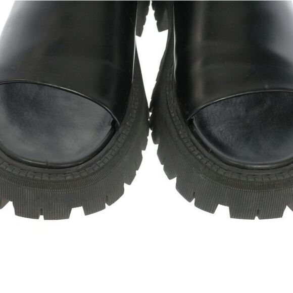 Balenciaga 22SS Tractor Sandal Tractor Sandal Leather Sandals Thick Bottom - Picture 3 of 7